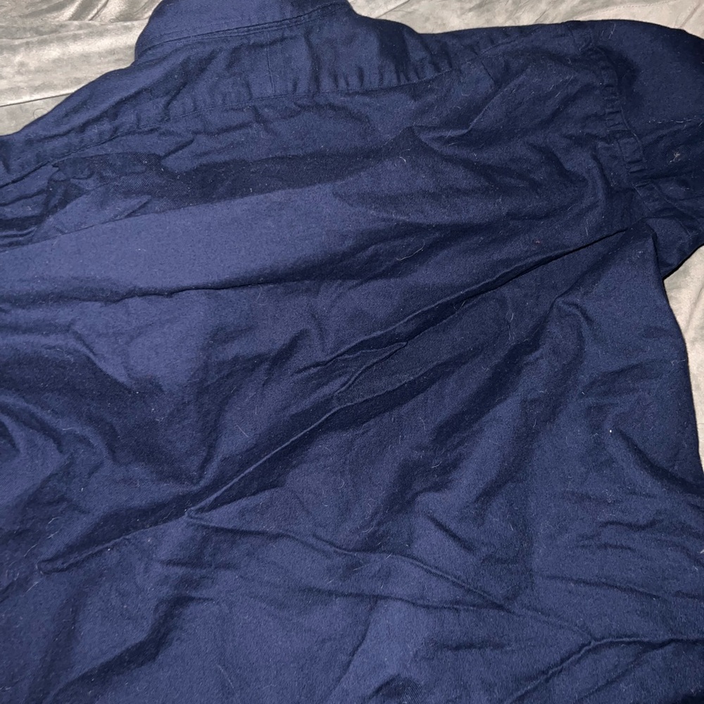 Polo Ralph Lauren Lowell Sport Soft Combed Cotton Button Up Shirt large blue - Picture 2 of 5